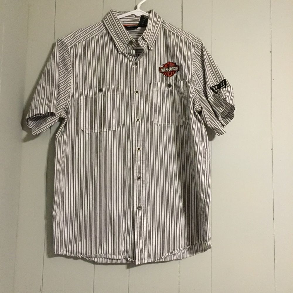 Harley Davidson Button down